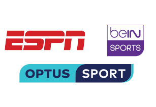 Optus Sport, ESPN, EDGEsport Bein Sports