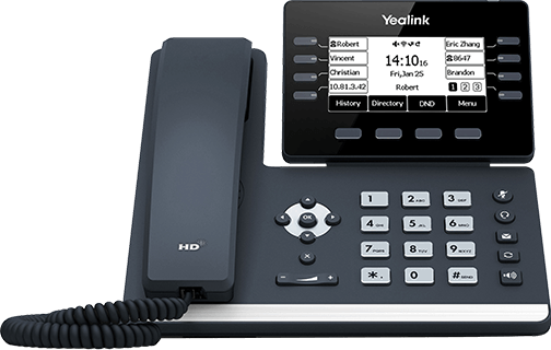 Yealink T53W phone system.
