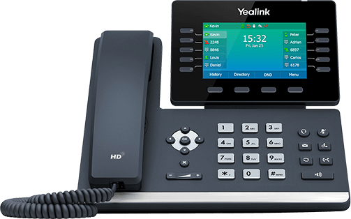 Yealink T54W phone system.