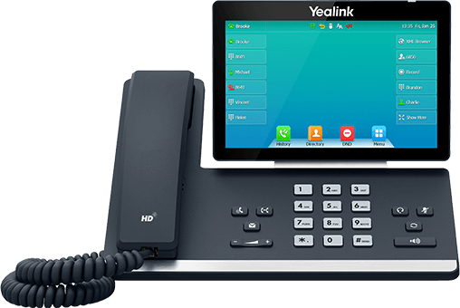 Yealink T57W phone system.