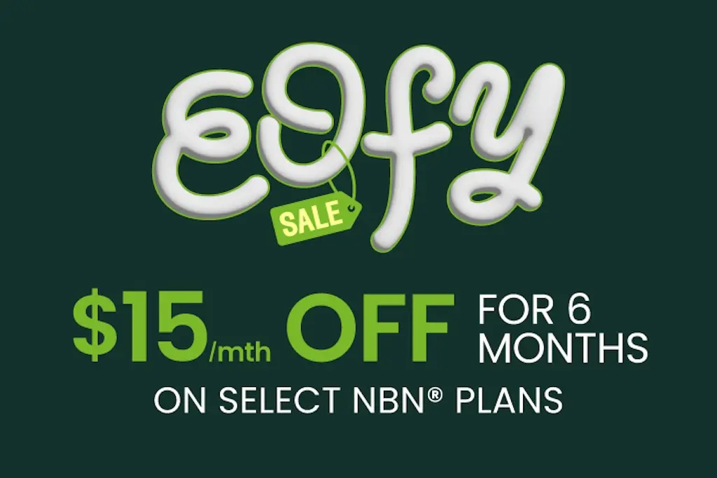 Business EOFY sale $15 off for 6 months on select nbn® plans