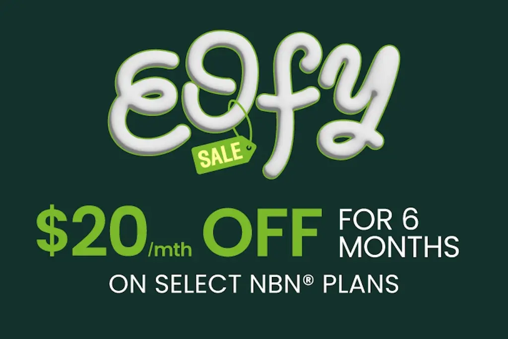 Business EOFY sale $20 off for 6 months on select nbn® plans