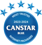 Canstar Blue Most Trusted 2023 and 2024.
