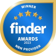 Finder Award NBN Provider 2023.