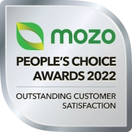 Mozo People's Choice Award 2022 Outstanding Customer Satisfaction.