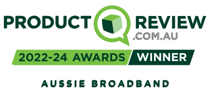 ProductReview Awards Winner for Internet Service Providers 2022, 2023 and 2024.