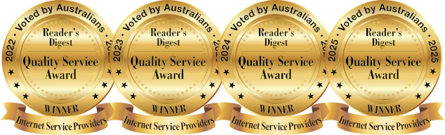Reader's Digest Quality Service Award 2022, 2023, 2024 and 2025.