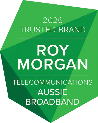 Roy Morgan Most Trusted Brand - Telecommunications 2026 award