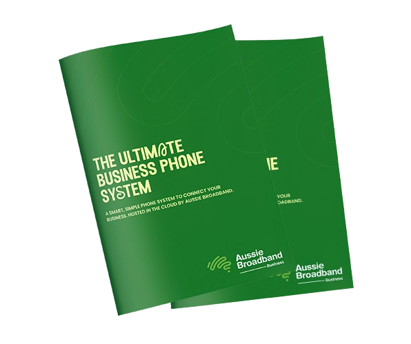 Hosted PBX phones for easier communications ebook front cover